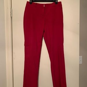 3/$20 Like New Apt 9 Red Straight Leg Dress Pants Size 6 Women’s